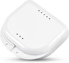 1 x Dental Orthodontic Retainer Box Mouth Training White