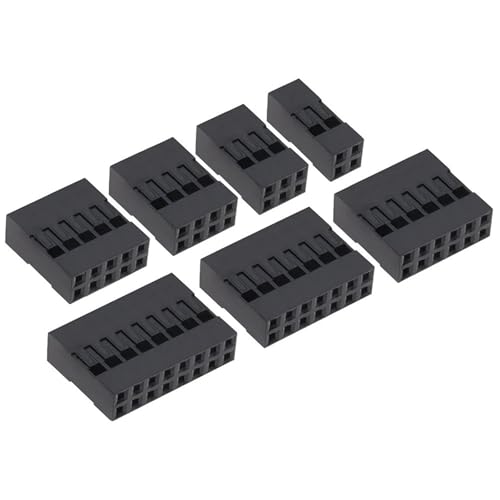 Conector de cable doble de 2,54 mm para organizar líneas de salto