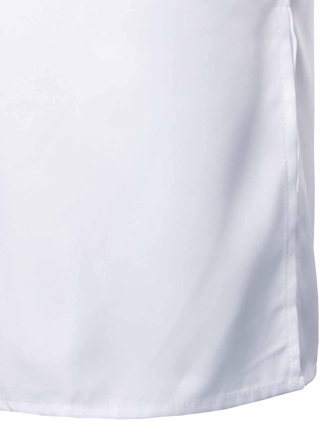 LucMatton Men's Dashiki Shirt Suit African 2 Piece Set Metallic Foil Stamping Mandarin Collar Outfit - Image 6