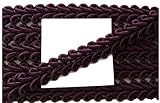 3 m Posamentenborte 9 mm aubergine