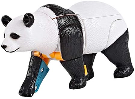 Amazon トランスフォーマー 動物 現実的 フィギュア 変形可能 子供おもちゃ 知育玩具 贈り物 全6種類 パンダ ロボット 子ども向け フィギュア おもちゃ
