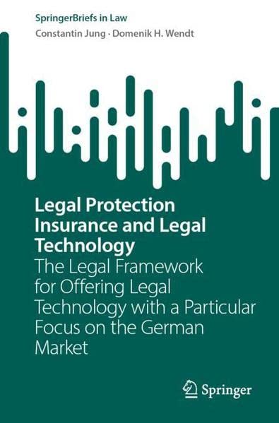 Buy Legal Protection Insurance and Legal Technology — BookShops.in