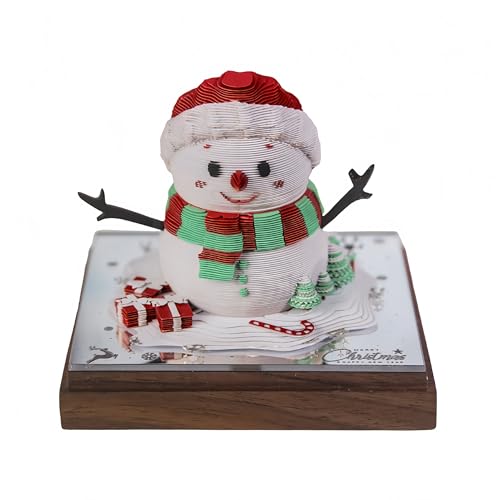 ���̃J�����_�[ 3D�J�����_�[ 2026�N �������A�[�g LED���� �������@�\ �A�N�����ی�P�[�X �I�t�B�X �f�X�N �N���X�}�X�M�t�g �a�����v���[���g (�Ⴞ���B)