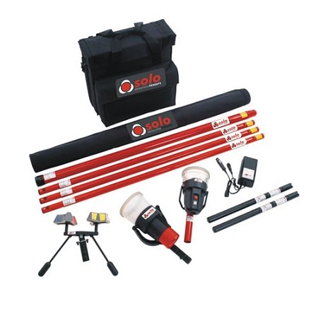 SDI Solo 823 Kit Smoke Detector Test Kit w/Bag, Heat Tester, Battery Charger