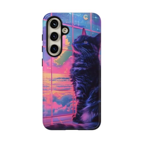 Coque Samsung S24 Neon Sky brillante et résistante antichoc
