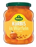 Kühne Kürbis in Würfeln, 370ml Glas