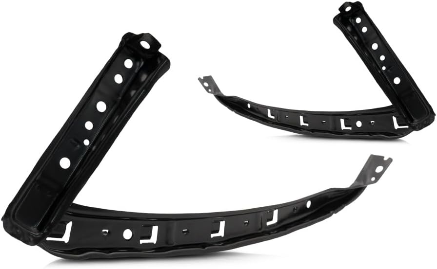 KarParts360 For Honda Civic Sedan Bumper Bracket 2006 07 08 09 10 2011 Pair Driver and Passenger Side For HO1066106, HO1067108 | 71190-SNA-A00, 71140-SNA-A00