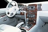 UV-Schutz und kratzfest Jeep Grand Cherokee Laredo Begrenzte Overland Innen Burl Wood Dash Trim Kit Set 2008 2009 2010