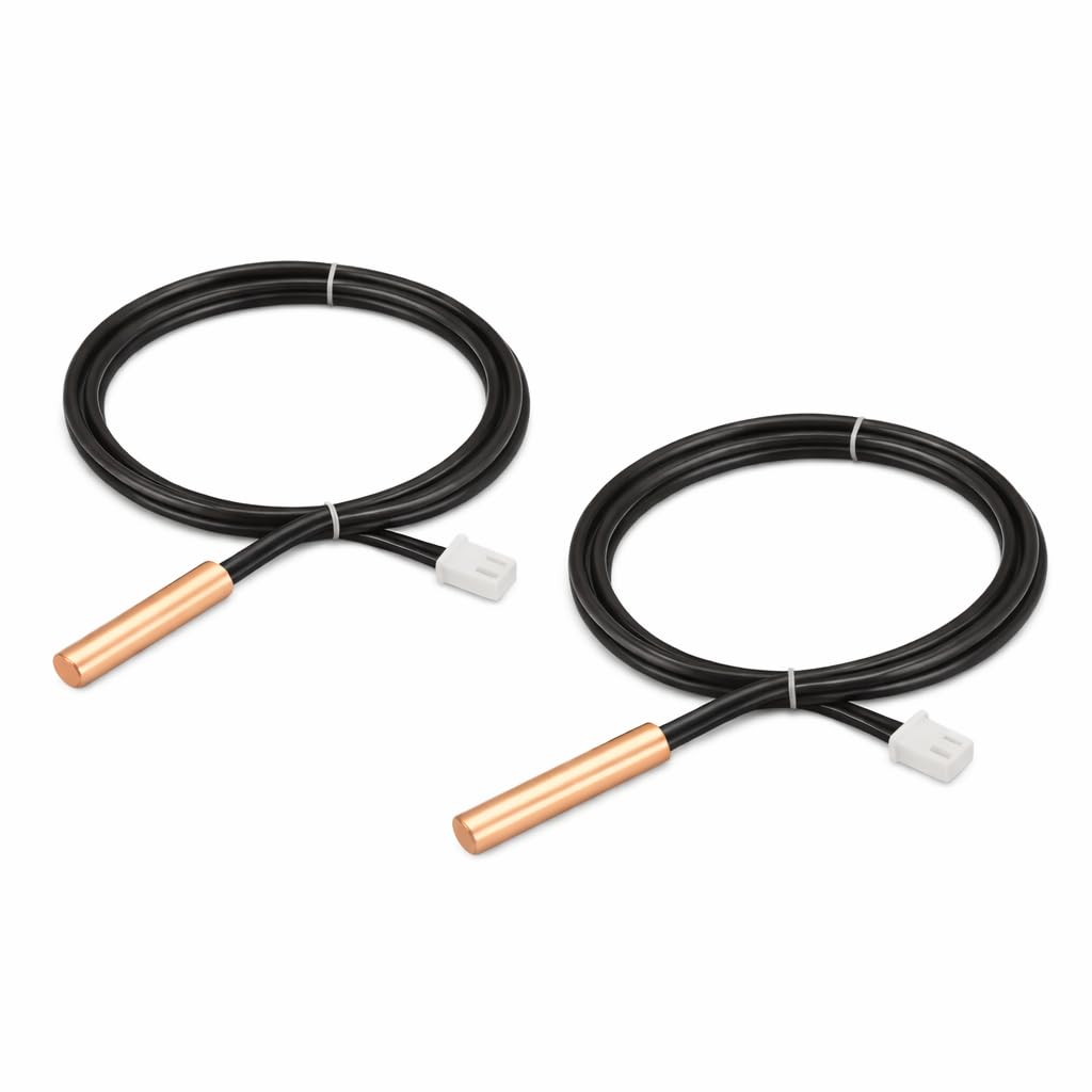 Vigital Waterproof NTC Thermistor Temperature Sensor Probe, 10K Ohm 3% High Accuracy, –20°C to 105°C Range, 150mm Wire, Fast Response Sensor for Temperature Controller, AC & Air Conditioner Systems-picture-25