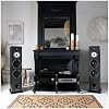 triangle Borea BR10 Tower Speaker (Each) 3-Way Floorstanding Loudspeaker with Dual 8 Woofers, Deep Bass & Wide Soundstage Premium Hi-Fi Audio Black