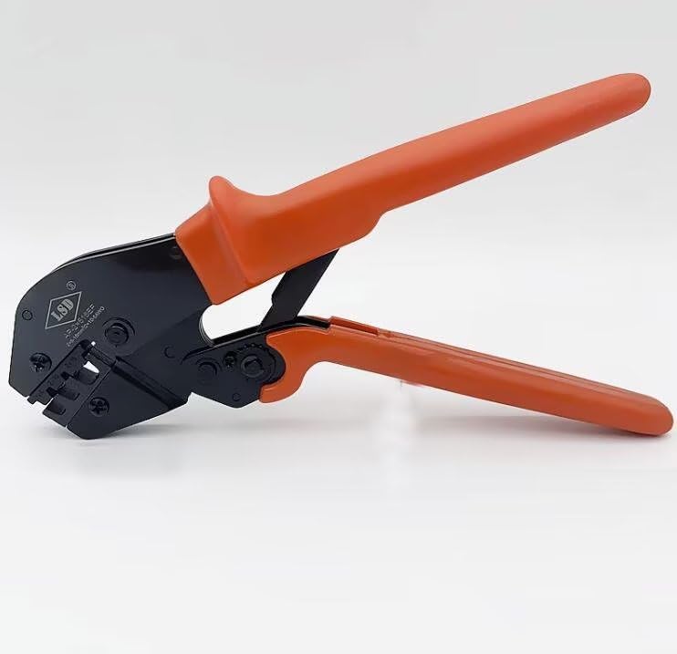 Pinza crimpatrice AP-2 * 616EF crimpatrice per doppio cavo cavo manicotto 2 * 6-16mm² cricchetto crimpatura strumenti