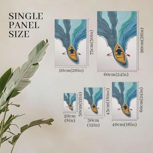 Décoration murale TONGYINLI affiche sur toile premium cadrée