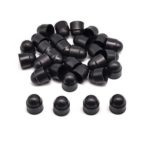 M6×10mm Hex Head Bolt Nut Protective Caps Hexagonal Screw Dome Protective Cap Covers Waterproof Decorative...