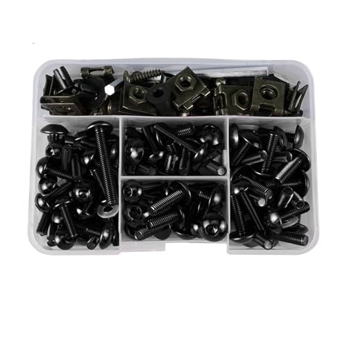 Compatible With Suzuki For GS1000G 1000GL 1980-1981 For GS1000L 1979 For GS1000N 1978-1979 177個 フェアリングネジ ボルトキット