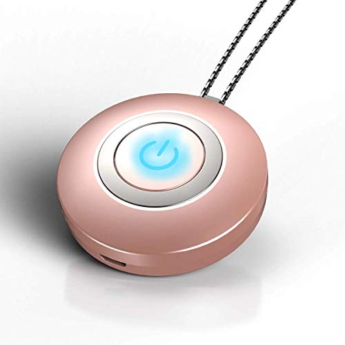 NASKY Personal Air Purifier Necklace Travel Mini Negative Ion Purifier Hang Neck Wearable