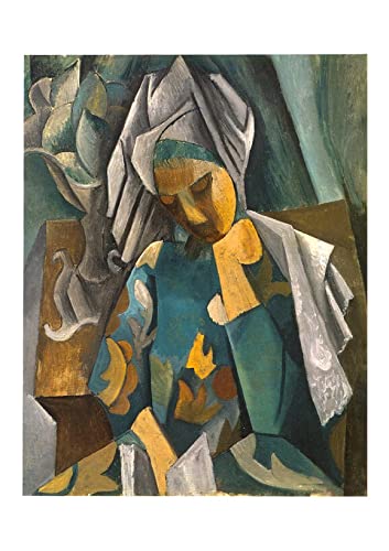 Affiche Picasso Reine Isabeau grand format mat pour salon chic