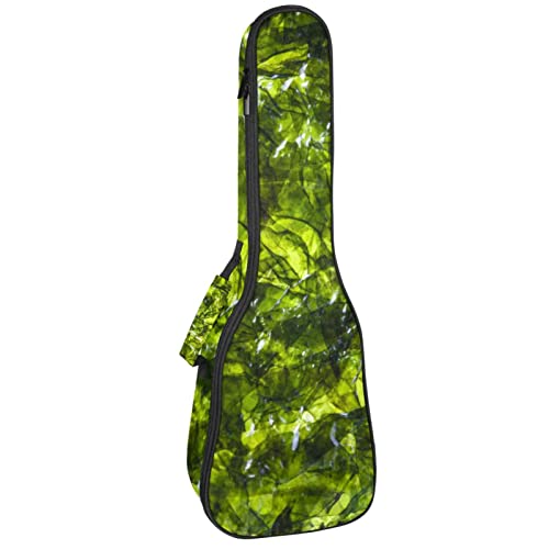 Housse ukulélé ténor et concert sac robuste algue verte pour le voyage
