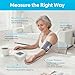 Easy@Home Digital Blood Pressure Monitor Upper Arm with Pulse Rate Indicator, Accurate Automatic BP Machine with with Free App MyHeartPal, Not Bluetooth Enabled, 2 User Individual Memory, EBP-020