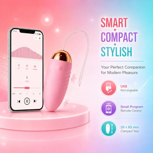 Image of KLEN Massager Machine Portable Vibrator App Controlled Body Massage Care