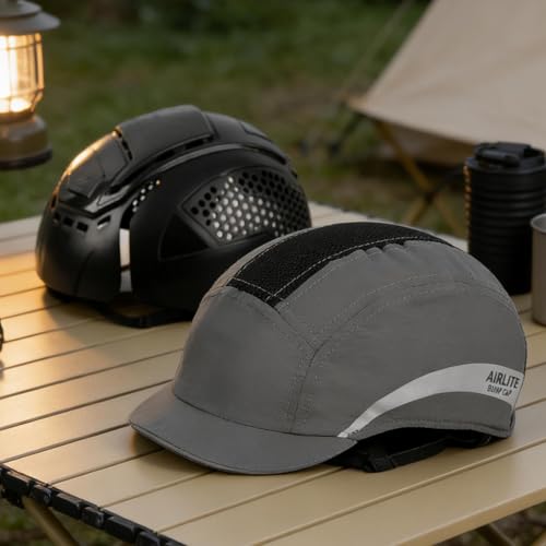Casco de bicicleta con protección reflectante extraíble estilo béisbol para camping 3