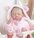 Cloveray Reborn Baby Dolls – 20 Inch Real Baby Dolls That Look Real, Full Body Vinyl Girl Doll in Fantasy Horn Outfit with Accessories, Gift for Girls Ages 3+, Pretend Play & Collectors