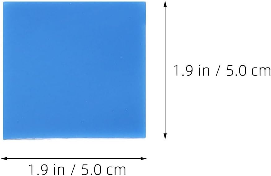 Microwave Kiln 14pcs Fusible Glass Sheets for DIY Jewelry Crafts