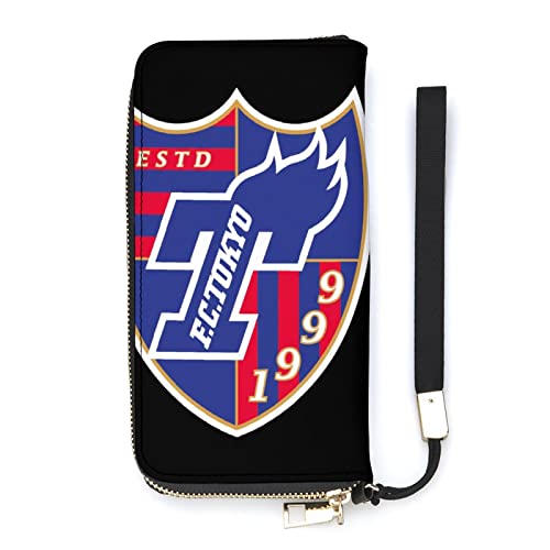 FC東京 長財布 シンプル 大容量 ウォレット PU 財布 現金 小銭入れ カード収納 メンズ レディース サイフ 財布