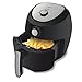 Produktbild Inventum gf552hl nur freistehend Hot Air Fryer Fritteuse 5.5L 1700 W schwarz, silber (Hot Air Fryer, 5,5 l, 1,6 kg, 80 °C, 200 °C, 30 min)