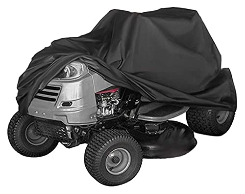 XBSXP Cortacésped toldo Cubierta de Capota de Tractor de césped Resistente a los Rayos UV Impermeable cortacésped con Asiento Cubierta de Polvo Cubierta de protección contra la intemperi
