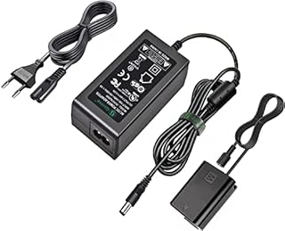 Gonine AC-PW20 zasilacz NP-FW50 Dummy akumulator Kit do Sony Alpha ZV-E10 A7 A7R A7S A7II A7RII A7RII A7SII A6500 A6400 A6300 A6100 A6000 A5100 A5000 RX10 II IV IV NEX-3 NEX-5 NEX-7