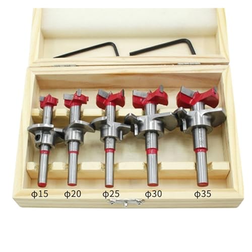 Kit de brocas de sierra ajustable 15-35mm para madera miniatura 5