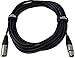 Gearlux XLR Microphone Cable, Fully Balanced, Male to Female, 25 Feet - 3 Pack