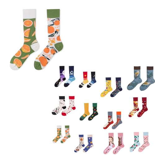 Calcetines novedosos de estilo casual verde para decoración diaria y deporte activo 2