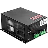 FAHKNS 60W Laser Power Supply for CO2 Laser Tubes, Laser Engraver Power Supply for 110V Laser Engraver Cutter Engraving Machine MYJG-60W