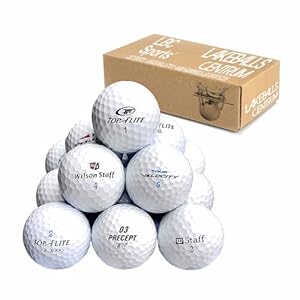 lbc-sports | Lakeballs Mix | 100 STÜCK | Golfbälle | AAA/AA | Qualität | im Netzbeutel