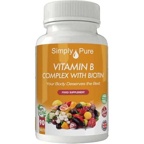 Simply Pure Vitamin B Complex with Biotin Cover