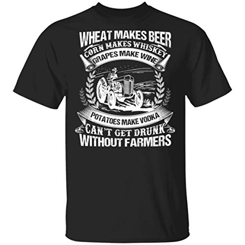 LuckyPastaStore Wheat Makes Beer Corn Makes Whiskey Grapes Make Wine Potatoes Make Vodka