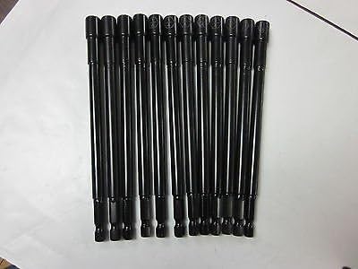 ~ 12~6" L IMPACT LASER ETCHED MAGNETIC ~ 1/4" ~ NUTSETTER NUT DRIVER SETTERS
