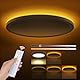 Tyreses LED Deckenleuchte Dimmbar 24W 2800LM, Deckenlampe mit Fernbedienung, 1800K Dimmbar Nachtlicht, 3000K-6500K Schlafzimmer Lampe für Schlafzimmer, Kinderzimmer, Wohnzimmer, Badezimmer, Ø30cm