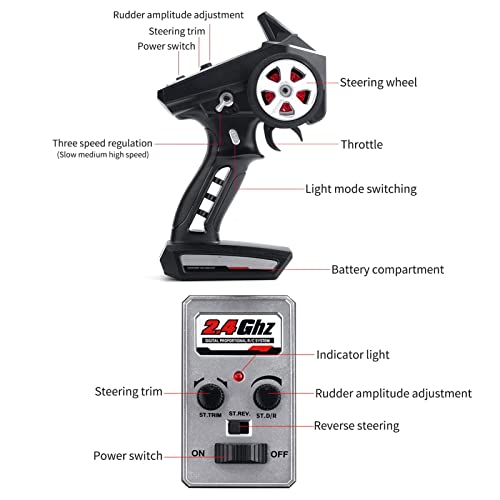 Prendre 1:16 Scale Remote Control Monster Vehicle Trucks - 4Wd High Speed 35 Km/H All Terrains Off Road Rc Truck, 2.4Ghz Rc Car For Kids And Adults Rtr #TOP7