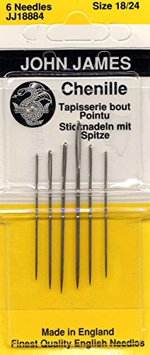 Chenille Hand Needles-Size 18/24 6/Pkg