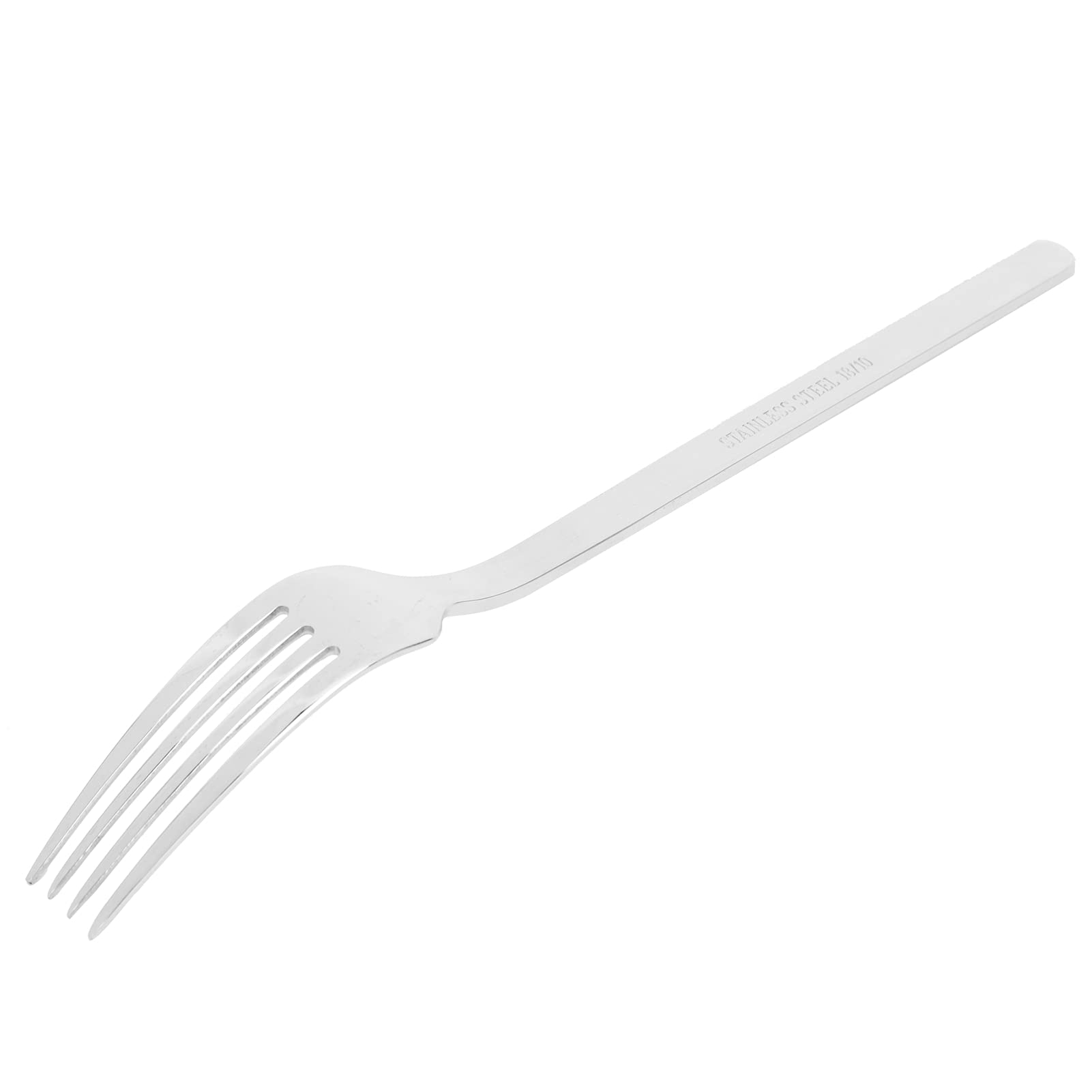 Juego de 12 tenedores de acero inoxidable 316, suministros de tenedor de cena, tenedor de carne grueso con bordes redondeados, vajilla elegante para cocina, comedor, uso diario, inodoro y a prueba de
