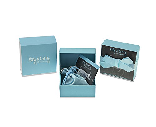 Lily & Lotty 0.01.0338 - Colgante de plata de ley con diamante (.01)