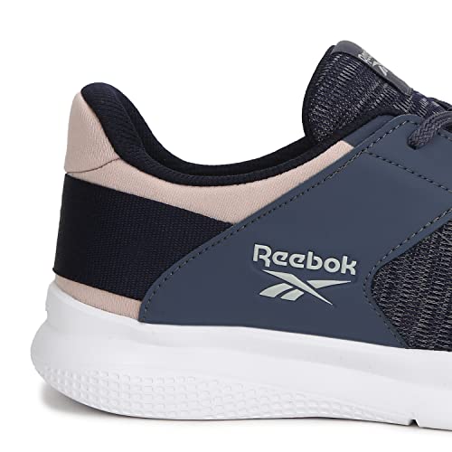 Image of Reebok Men Genesis Runner Running Shoes Smoky Indigo - Vector Navy - Soft Ecru 11
