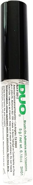 Eyelash Glue Clear, Clear Magnetic Eyeliner Tube Super Hold Eye Lash Glue Latex-Free Waterproof Clear Lash Extension Adhesive Lasting and Strong Hold Lash Glue Fast for Sensitive Eyes All Day Wear