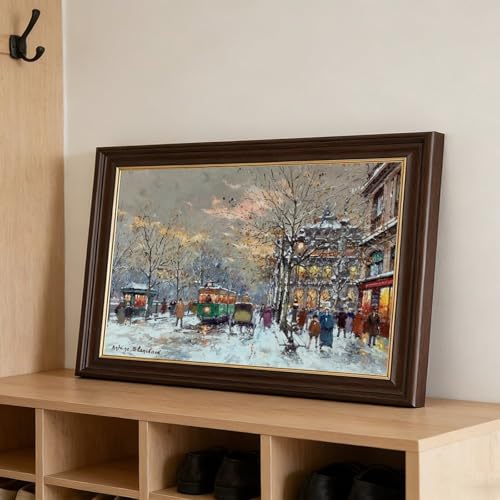 Impression sur toile marché aux fleurs de Paris premium - 3
