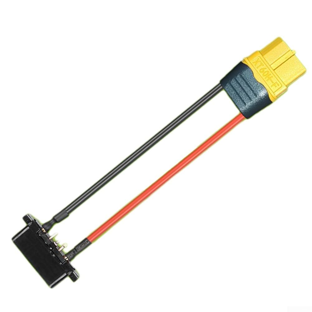 For Hailong for battery Charging Cable 4-pin Male To Xt60h Female Connector, 30cm E-bike Power Cord Black And Red(4pin male+XT60)