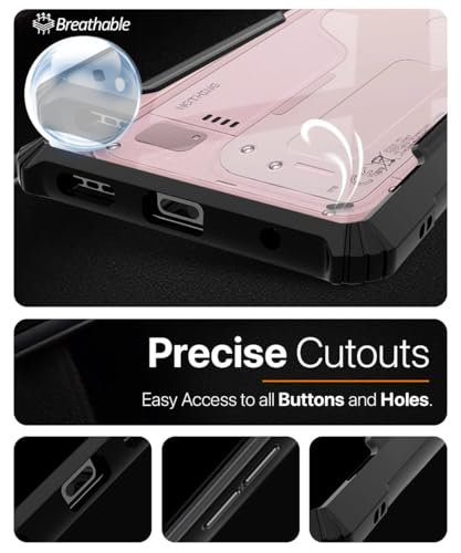 Image of WOW IMAGINE Shock Proof Clear Back Case Mobile Cover for Nothing Phone 4A (Hard | Hybrid PC + TPU | Full Armour Device & Camera Protection | Black)