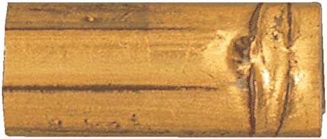 CountryArtHouse Picture Frame Moulding (Wood) 18ft Bundle - Bamboo Gold Finish - 1 Width - 3/4 Rabbet Depth