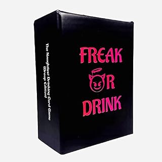 Freak Or Drink Drinking Card Games - The Naughtiest Group Adult Drinking Game For You, Your Partner & Friends | Perfect for Parties, Pre Drinks, Uni Students
